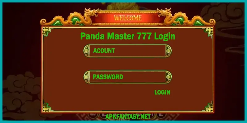 panda master 777 login